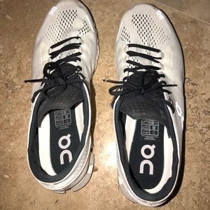 ON Cloud X white & black sneakers